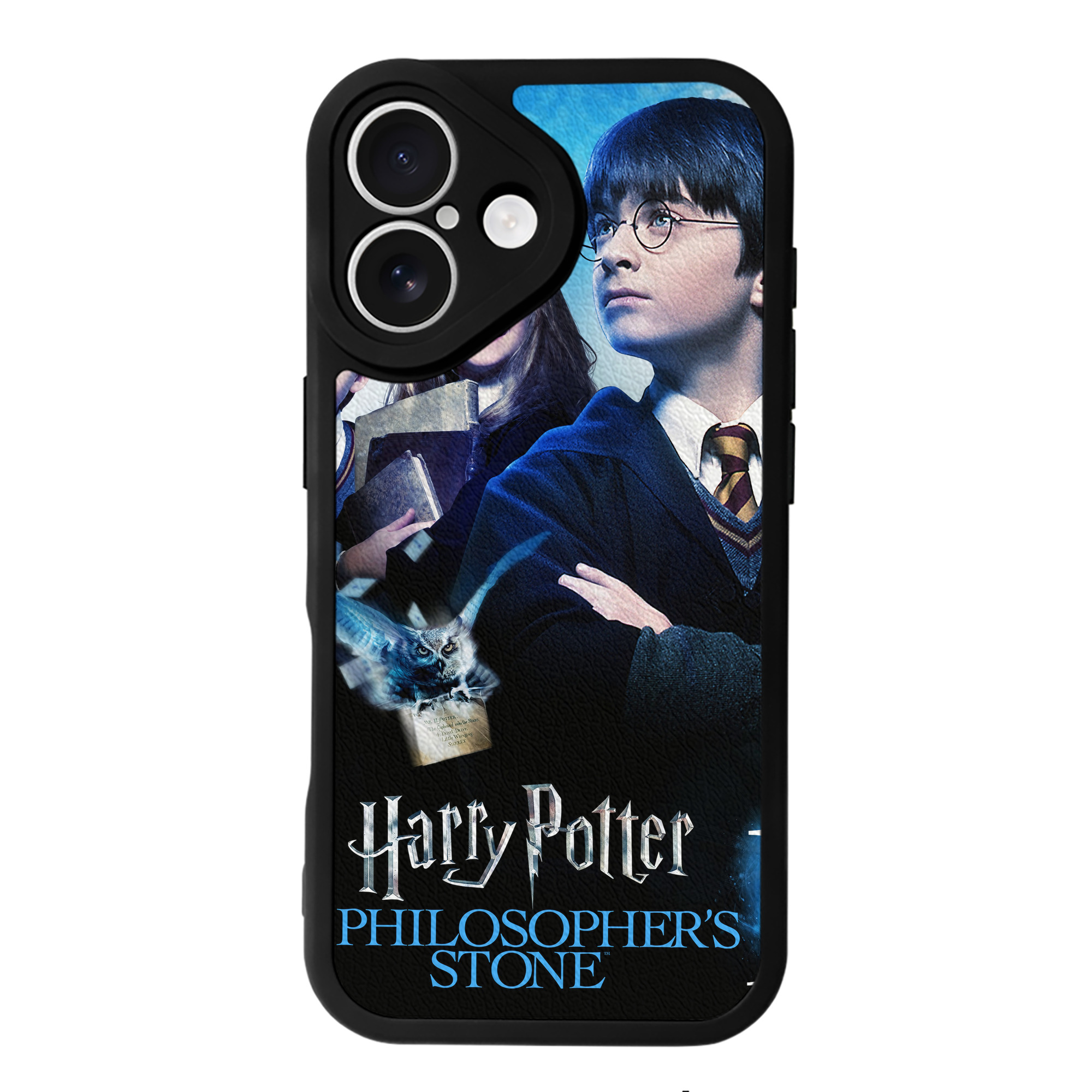 （画像用） Harry Potter ハリー・ポッターシリーズ 【iPhone 16シリーズ対応】シリコンスマホケース（レザー調） 材質：シリコン